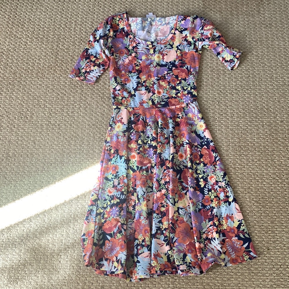 Lularoe fit and flare dress